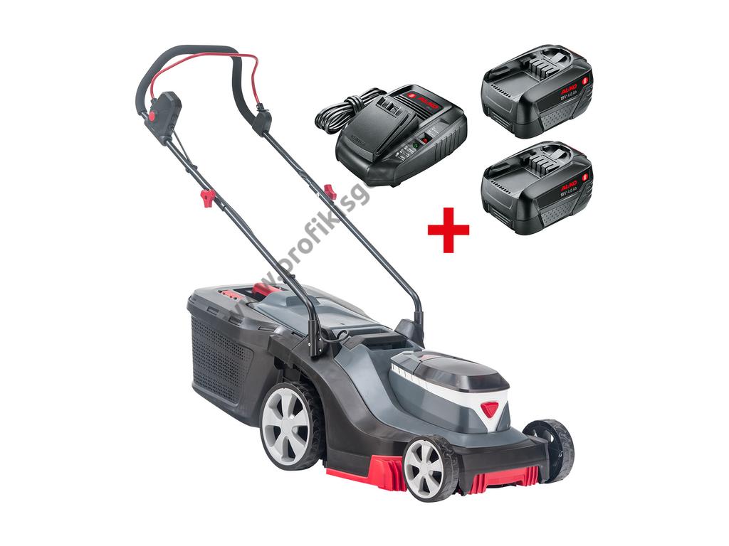 AL-KO 38.2 Li EASY akkumulátoros fűnyíró, 38 cm,18V, 2X 4 Ah akkuval és töltővel