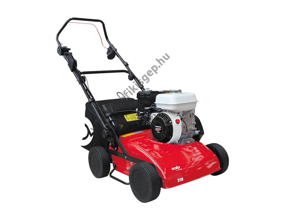 SOLO BY AL-KO 518 Benzinmotoros gyepszellőztető, gyeplazító, 40cm, Honda GP160 163cm3, 15 acél kés,
