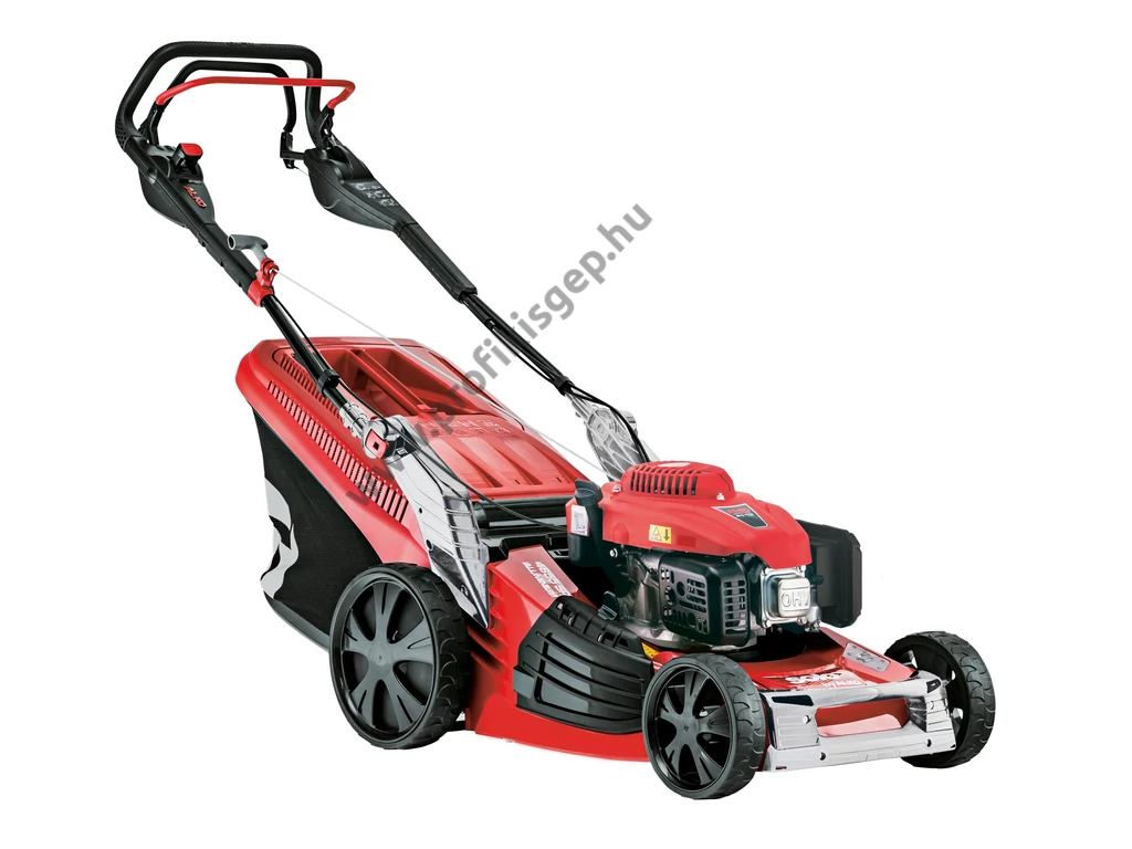 SOLO By AL-KO 4852 VS ALU Benzinmotoros önjáró fűgyűjtős fűnyíró, 47cm, OHV 166cm3, oldalkidobó, mulcsbetét