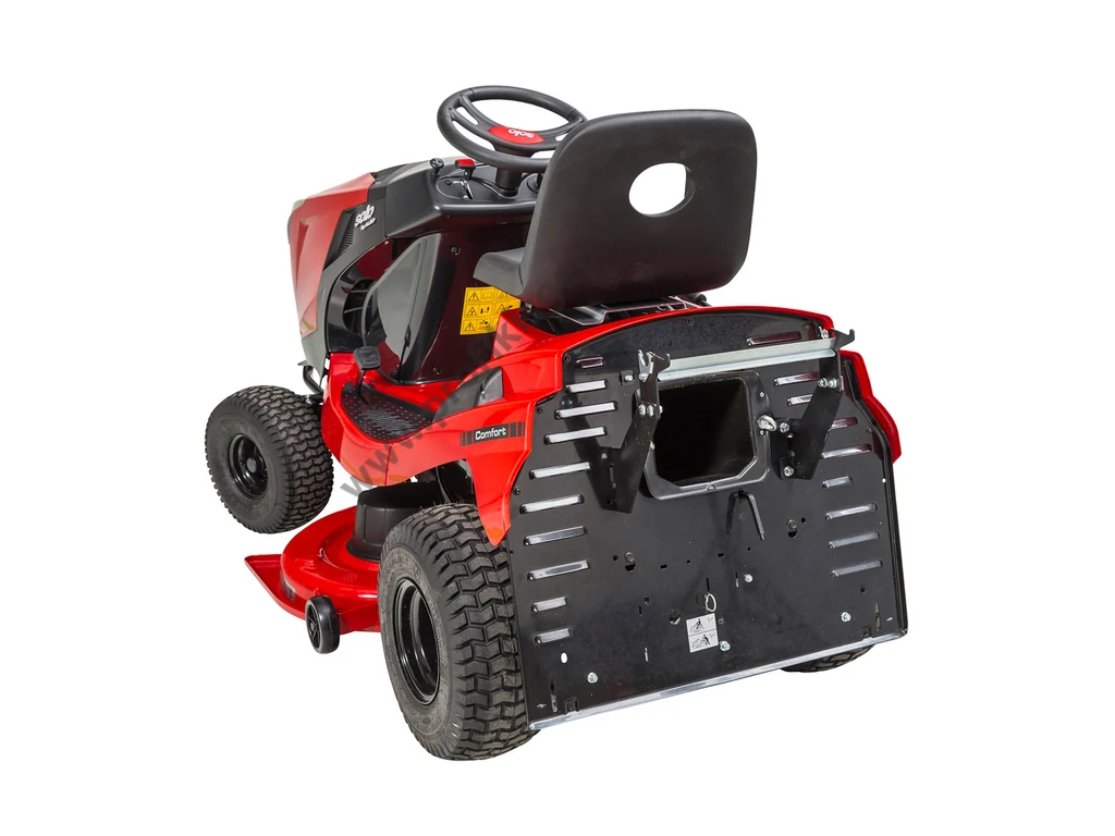 SOLO By AL-KO T13-93.7 HD COMFORT fűgyűjtős fűnyíró traktor, hidrosztatikus meghajtással, 93 cm, Briggs 344 ccm,  - ÖSSZESZERELVE ÉS HASZNÁLATRA KÉSZEN SZÁLLÍTJUK!