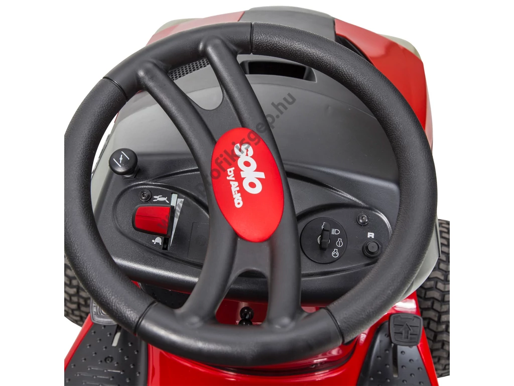 SOLO By AL-KO T13-93.7 HD COMFORT fűgyűjtős fűnyíró traktor, hidrosztatikus meghajtással, 93 cm, Briggs 344 ccm,  - ÖSSZESZERELVE ÉS HASZNÁLATRA KÉSZEN SZÁLLÍTJUK!