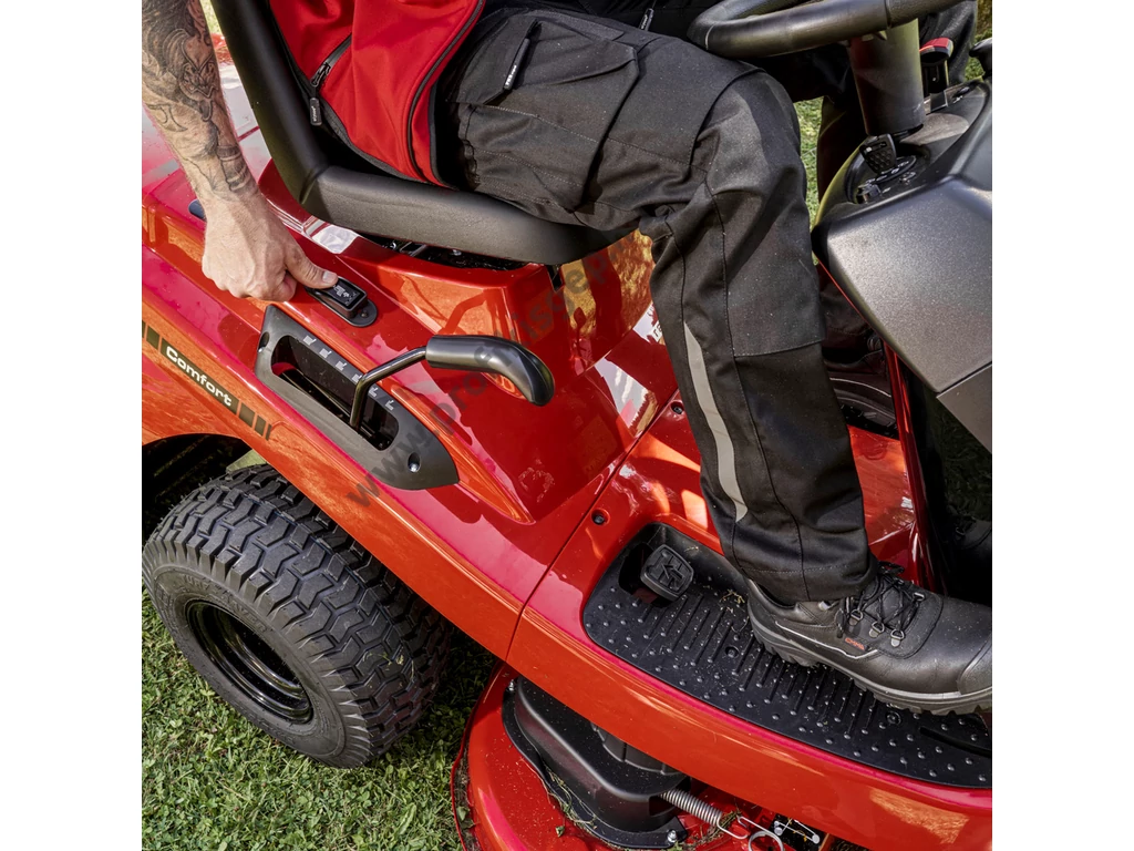 SOLO By AL-KO T13-93.7 HD COMFORT fűgyűjtős fűnyíró traktor, hidrosztatikus meghajtással, 93 cm, Briggs 344 ccm,  - ÖSSZESZERELVE ÉS HASZNÁLATRA KÉSZEN SZÁLLÍTJUK!
