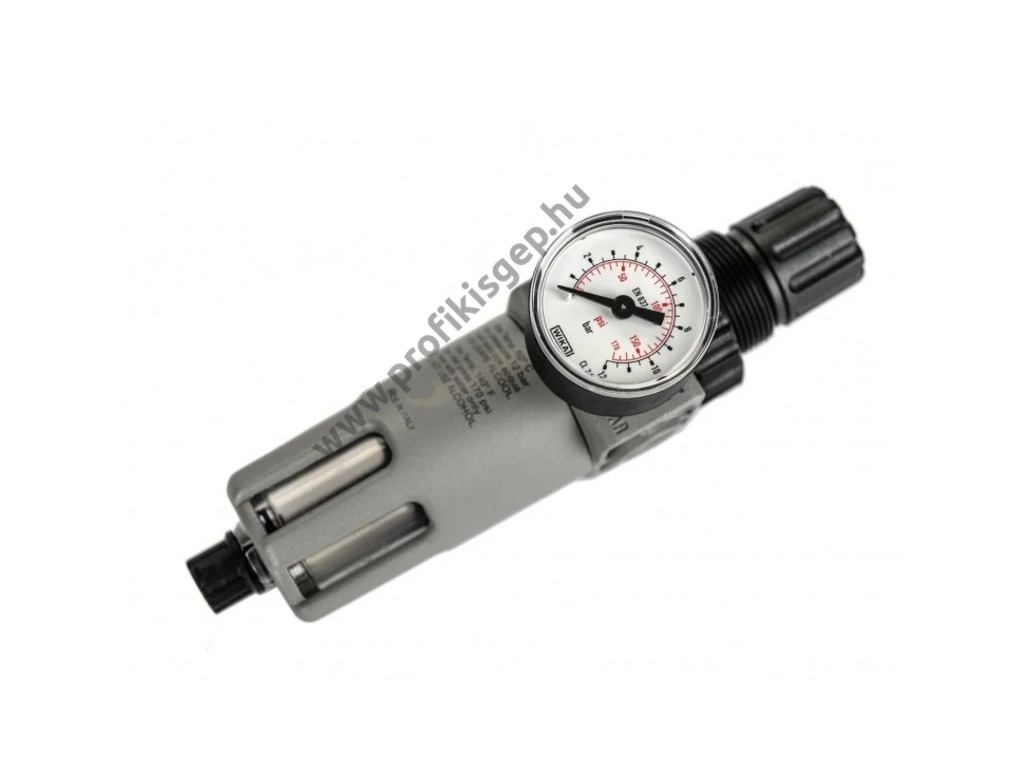 BETTA FR-180-1/4 vízleválasztó pneumatikus levegő kezeléséhez, Nyomás: max: 12 bar nyomás, 1/4" csatlakozó