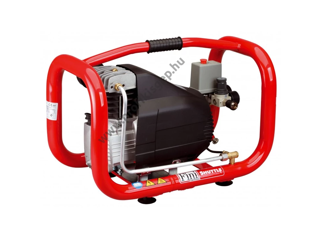 FINI SHUTTLE 97/15 OLAJKENÉSŰ KOMPRESSZOR 87l/perc 15 bar tartály 2,4 liter 230V