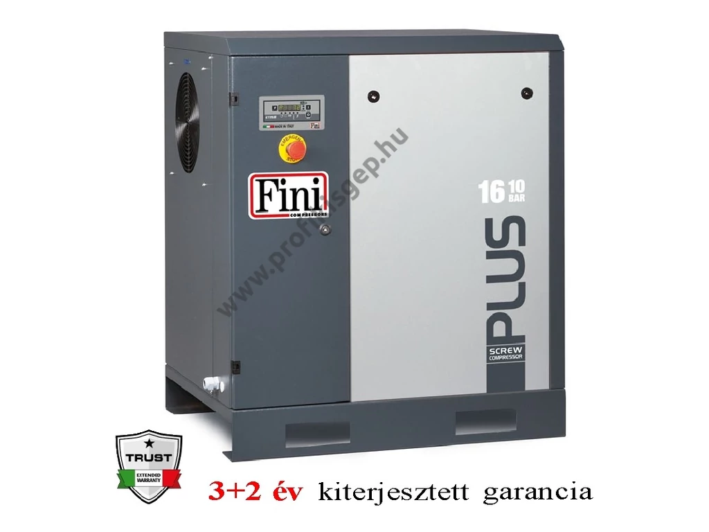 FINI  K-MAX 18,5-10 (IE3) CSAVARKOMPRESSZOR TARTÁLY NÉLKÜL 2500l/perc 10 bar tartály nélkül  400V