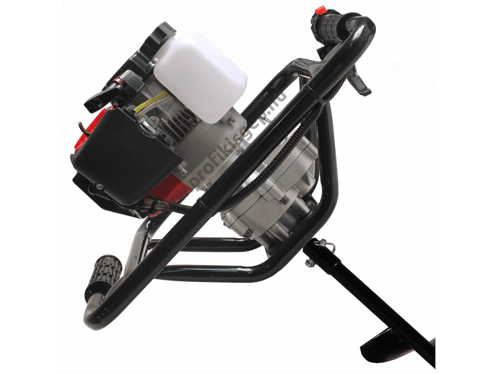 Bisonte BTA-25M-ACC1 benzinmotoros földfúró, gödörfúró, 58cm3, 2.5Le, 150mm, 200mm fúrószár KÜLÖN rendelhető