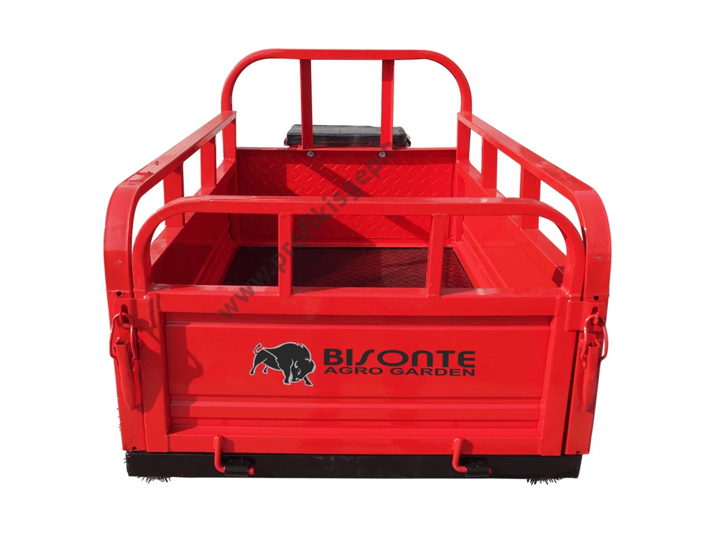 Bisonte BTA-500R  utánfutó, pótkocsi kapálógéphez, teherbírás 500 kg