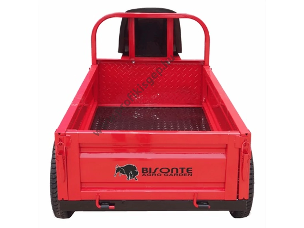 BISONTE BTA-450R utánfutó, max: 450kg, kapálógéphez, rotációs kapához