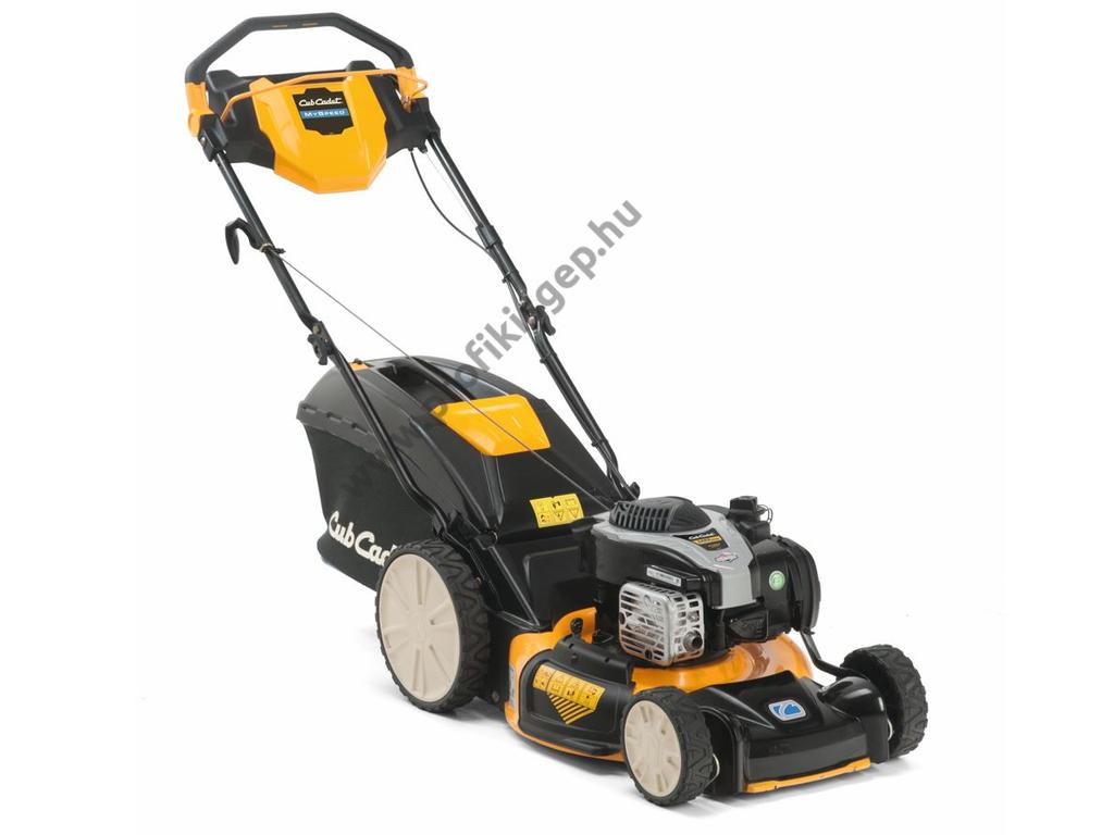 Cub Cadet LM3 CR46s Benzinmotoros önjáró fűgyűjtős fűnyíró, 46cm, Briggs 140cm3, oldalkidobó, mulcsbetét, csapágyazott kerék