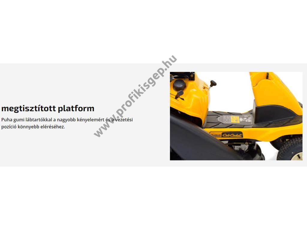 Cub Cadet LR2 NS76 ráülős fűnyíró, fűnyírótraktor hirdosztatikus meghajtással 76 cm, OHV 420 ccm - ÖSSZESZERELVE ÉS HASZNÁLATRA KÉSZEN SZÁLLÍTJUK!