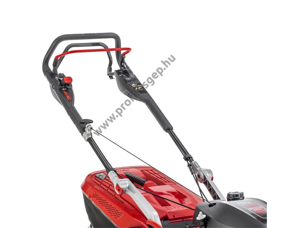 SOLO BY AL-KO 5274 VS-H Benzinmotoros önjáró fűgyűjtős fűnyíró, 51cm, Honda  201cm3, mulcsbetét, csapágyazott kerék