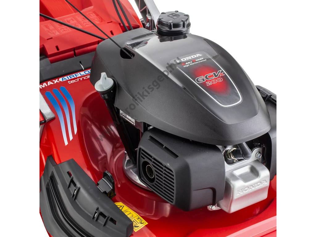 SOLO BY AL-KO 5274 VS-H Benzinmotoros önjáró fűgyűjtős fűnyíró, 51cm, Honda  201cm3, mulcsbetét, csapágyazott kerék