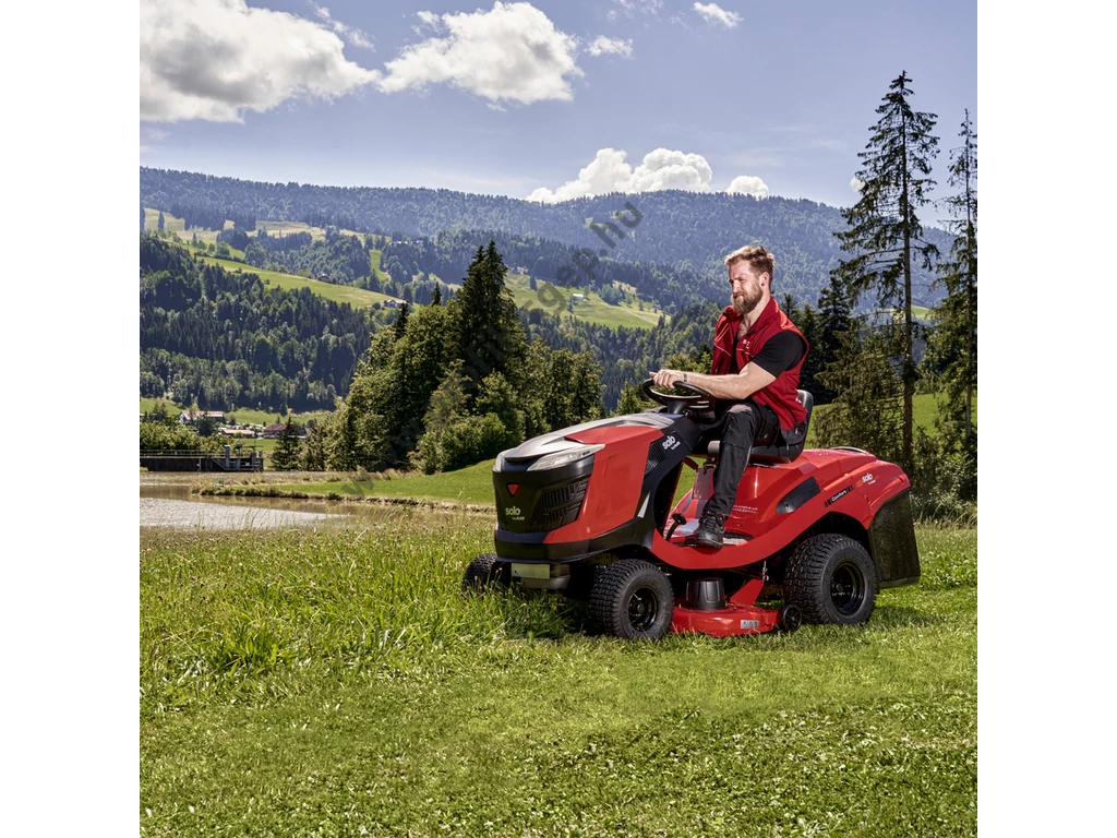SOLO BY AL-KO T18-103.4 HD-A V2 COMFORT fűgyűjtős fűnyíró traktor, hidrosztatikus meghajtással, 103 cm, OHV 586 ccm,  - ÖSSZESZERELVE ÉS HASZNÁLATRA KÉSZEN SZÁLLÍTJUK!