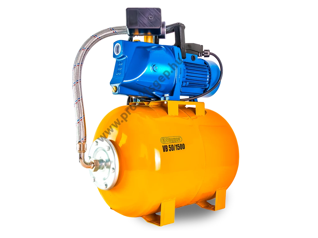 ELPUMPS VB 50/1500 elektromos felszíni szivattyú, házi vízmű, 1500W, 6300 liter, 4.8 bar