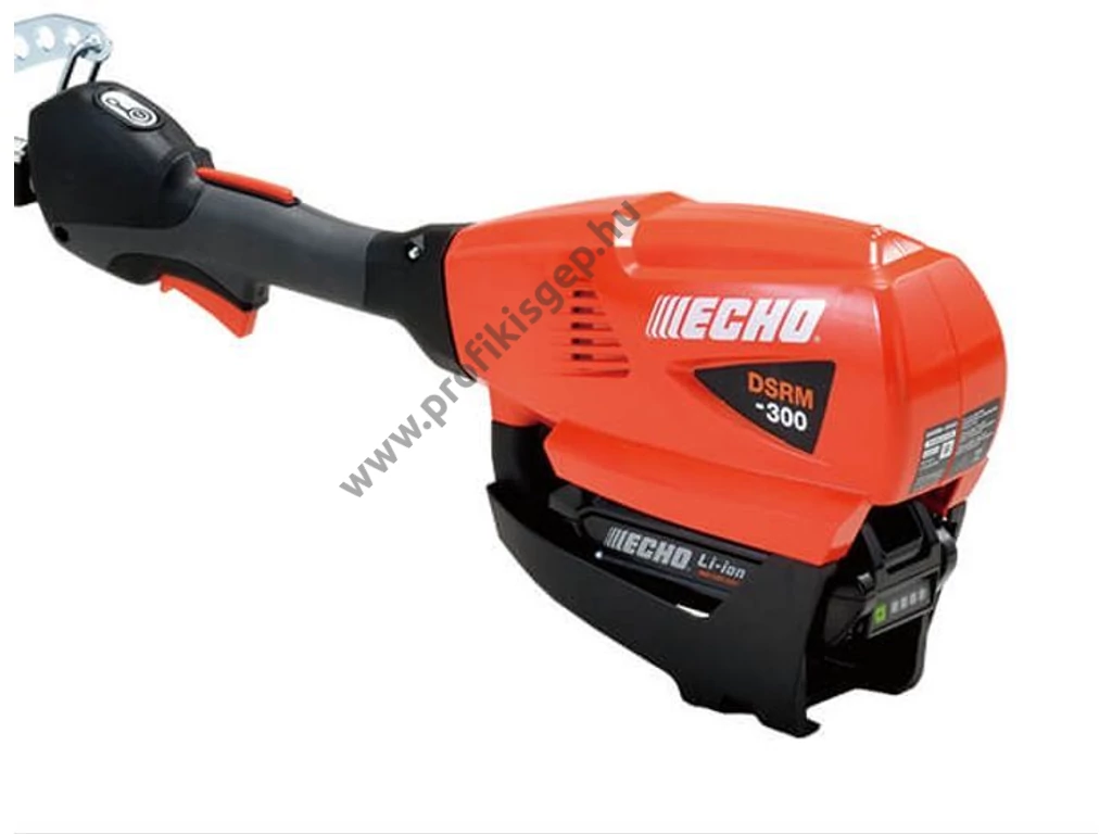 ECHO DSRM-300 akkumulátoros szegélynyíró, fűkasza, 50V, egyenes szár, damilfej, akku és töltő nélkül