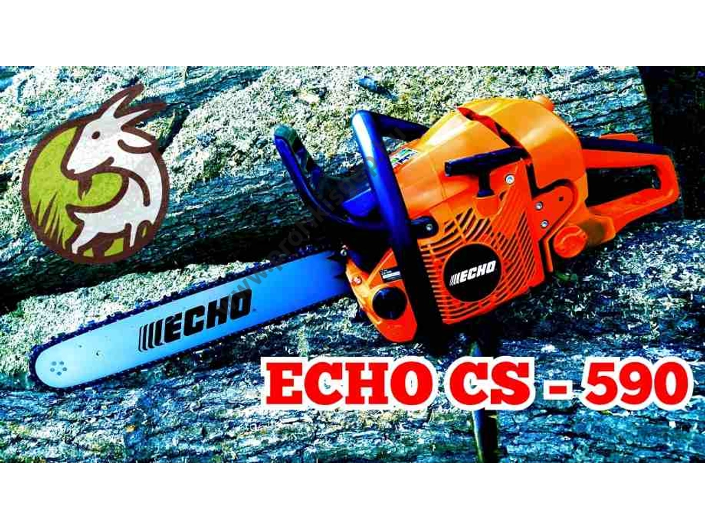 ECHO CS-590/45 Benzinmotoros láncfűrész, 59.8 cm3, 4.0 Le, Oregon lánc 3/8"-1.5-64 szem, vezető 45cm