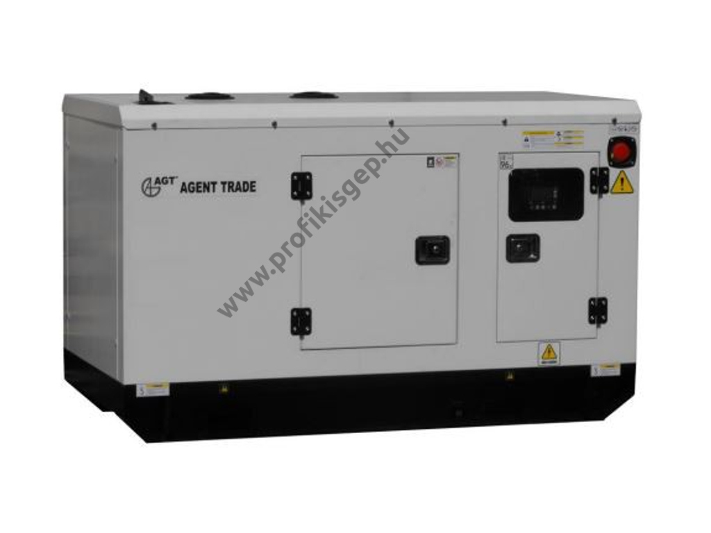 AGT 72 DSEA dízel áramfejlesztő + ATS76S/12 automatikus panel Diesel motor 91 Le, 3 fázis 72 kW, AVR