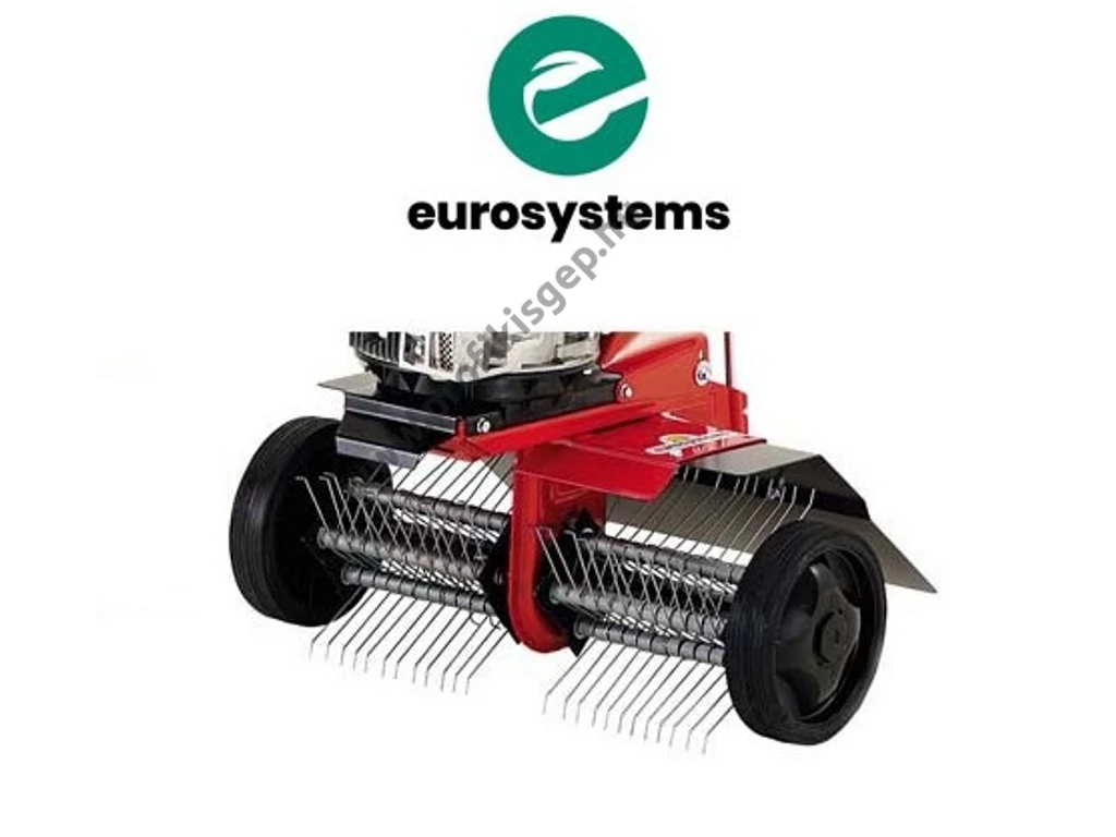 Eurosystems rugós gyepszellőztető, LA ZAPPA rotációs kapához