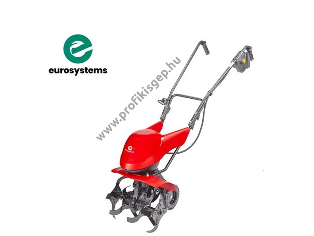 Eurosystems K1 Elektromos kapálógép, rotációs kapa, 230W/900W, 2x2 kapatag, 1 sebesség 