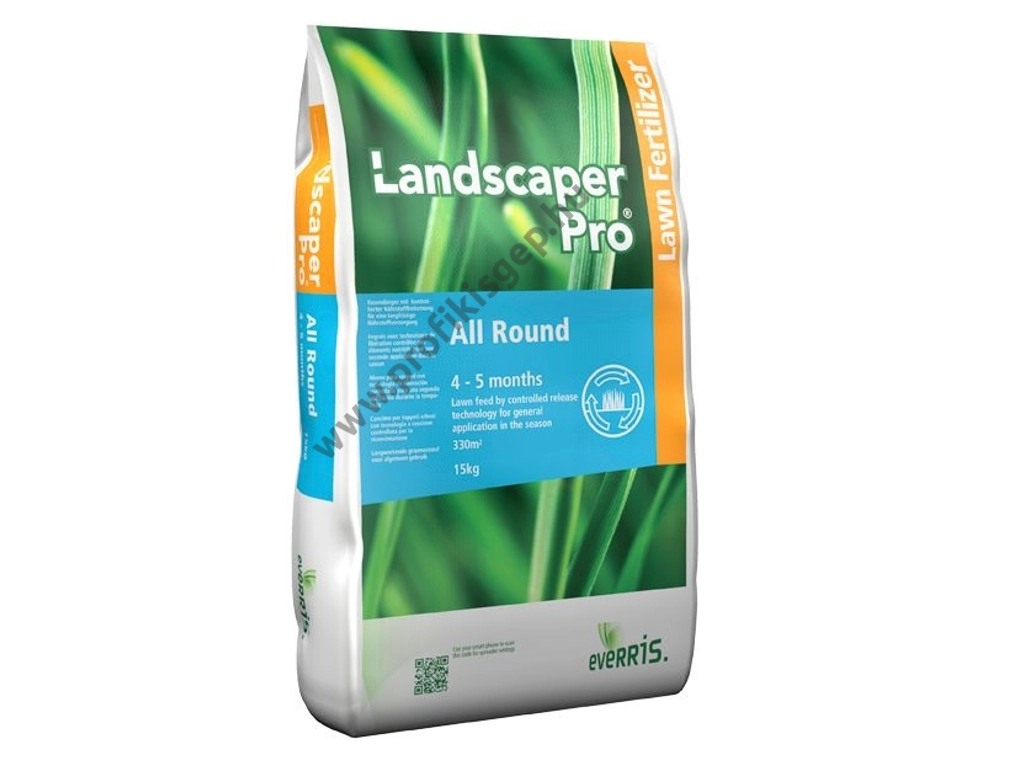 Landscaper Pro Landscaper Pro AllRound Gyepfenntartó - Közepes hatástartamú gyepműtrágya (4-5 hónap) 15 kg 24+05+08+2MgO