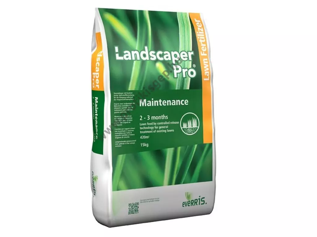 Landscaper Pro Landscaper Pro Maintenance Gyepfenntartó - Rövid hatástartamú gyepműtrágya (2-3 hónap) 15 kg 25+05+12