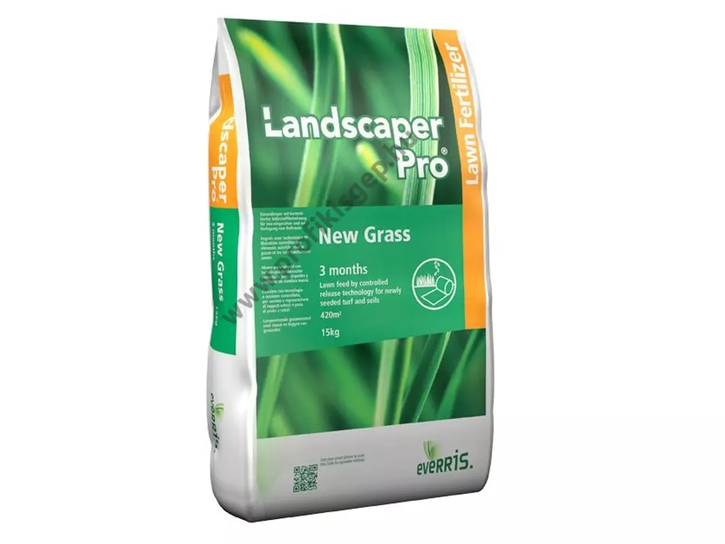 Landscaper Pro Landscaper Pro New Grass gyeptelepítő gyepműtrágya (2-3 hónap) 15 kg 20+20+08