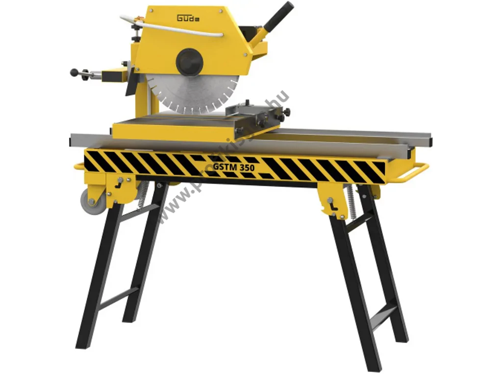 Güde GSTM 350 asztali téglavágó, kőzetvágó, 350 mm, 2.2 kW, 230V, vágótárcsával