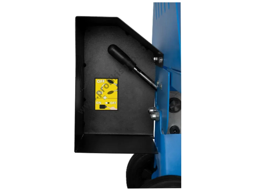 Güde GHS 500/6,5TE  vízszintes rönkhasító, 6,5 tonna, 230V, 2600W, hossz: 52cm-ig