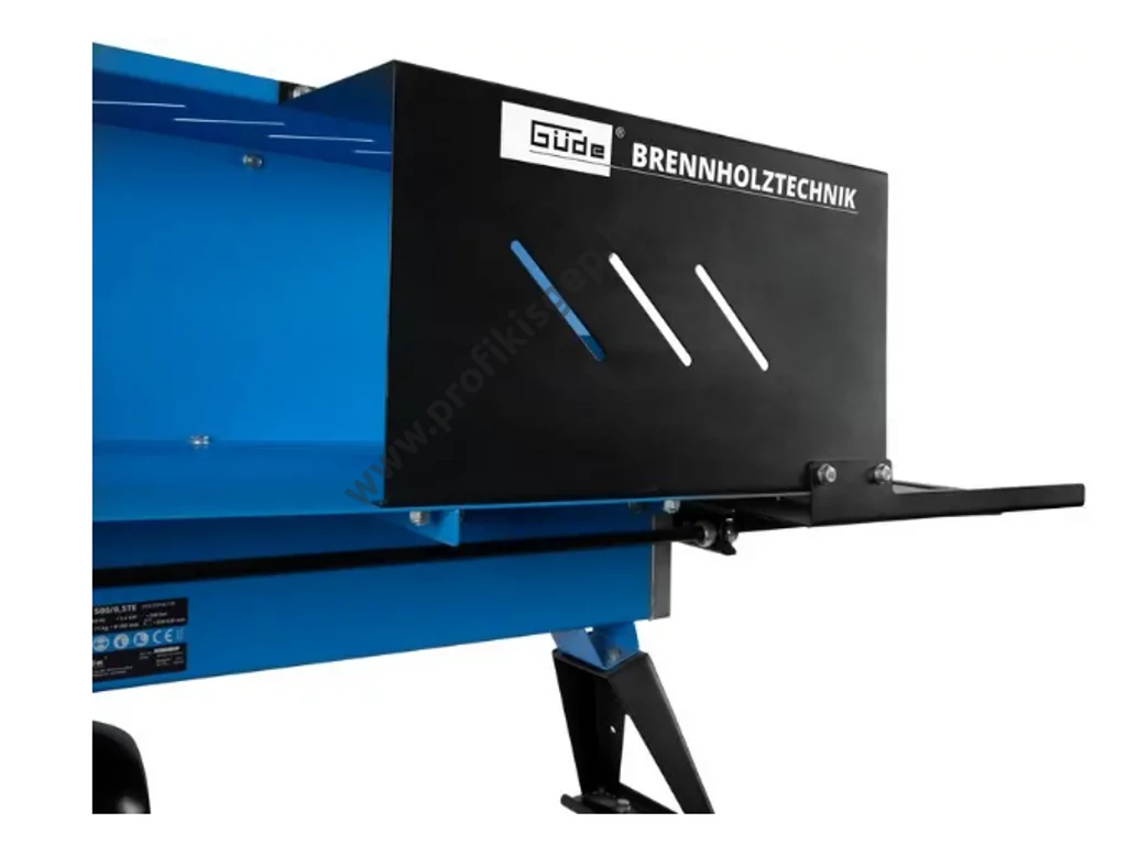 Güde GHS 500/6,5TE  vízszintes rönkhasító, 6,5 tonna, 230V, 2600W, hossz: 52cm-ig