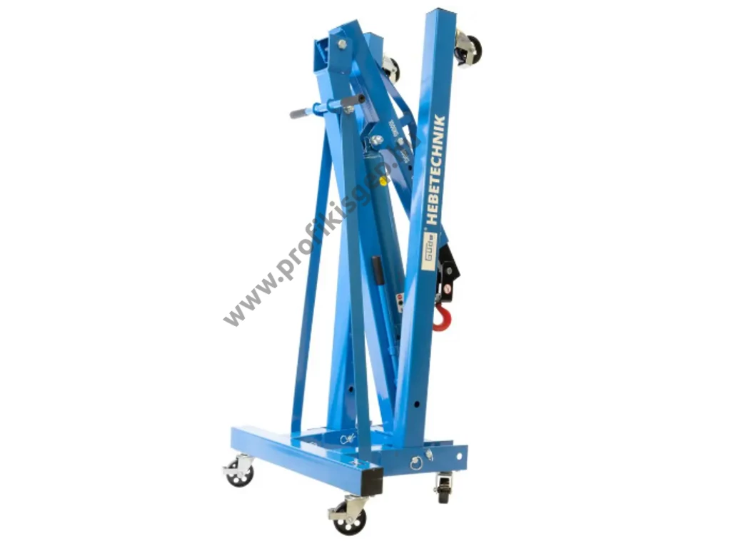 Güde Műhelydaru, motor kiemelő zsiráf, 1000kg, Emelési magasság: 868-958-1048-1138mm