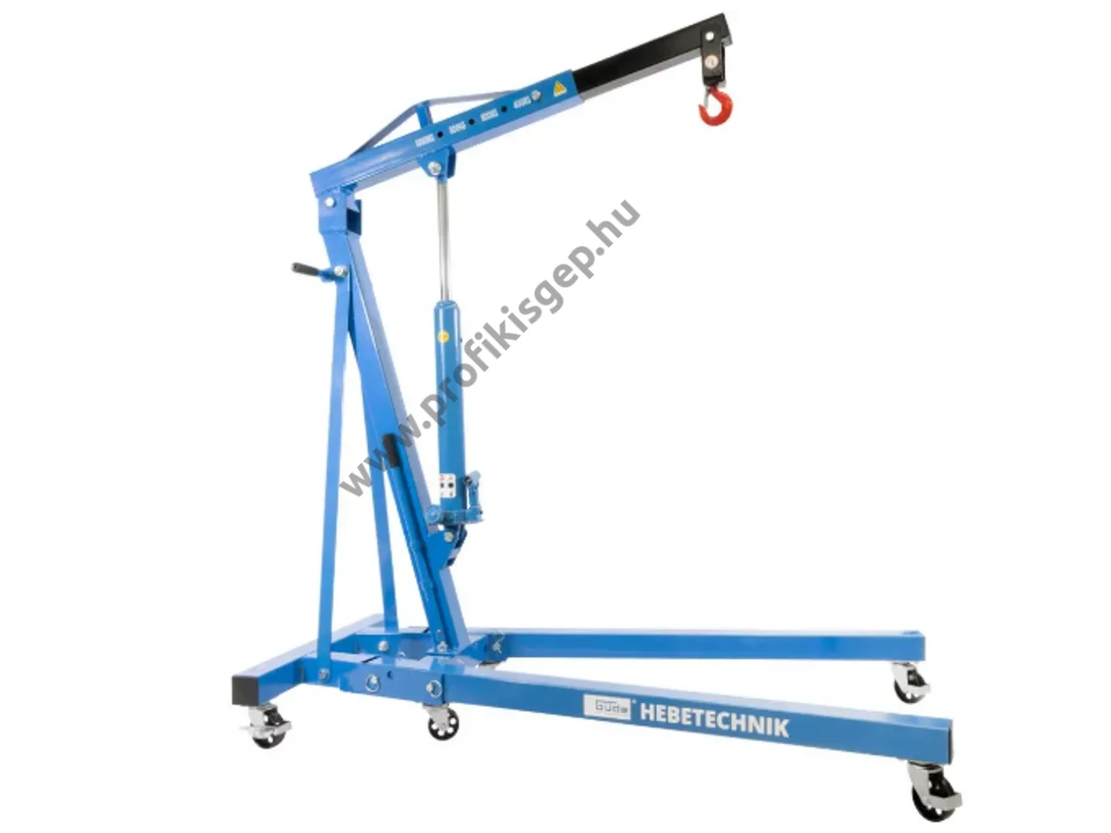 Güde Műhelydaru, motor kiemelő zsiráf, 1000kg, Emelési magasság: 868-958-1048-1138mm