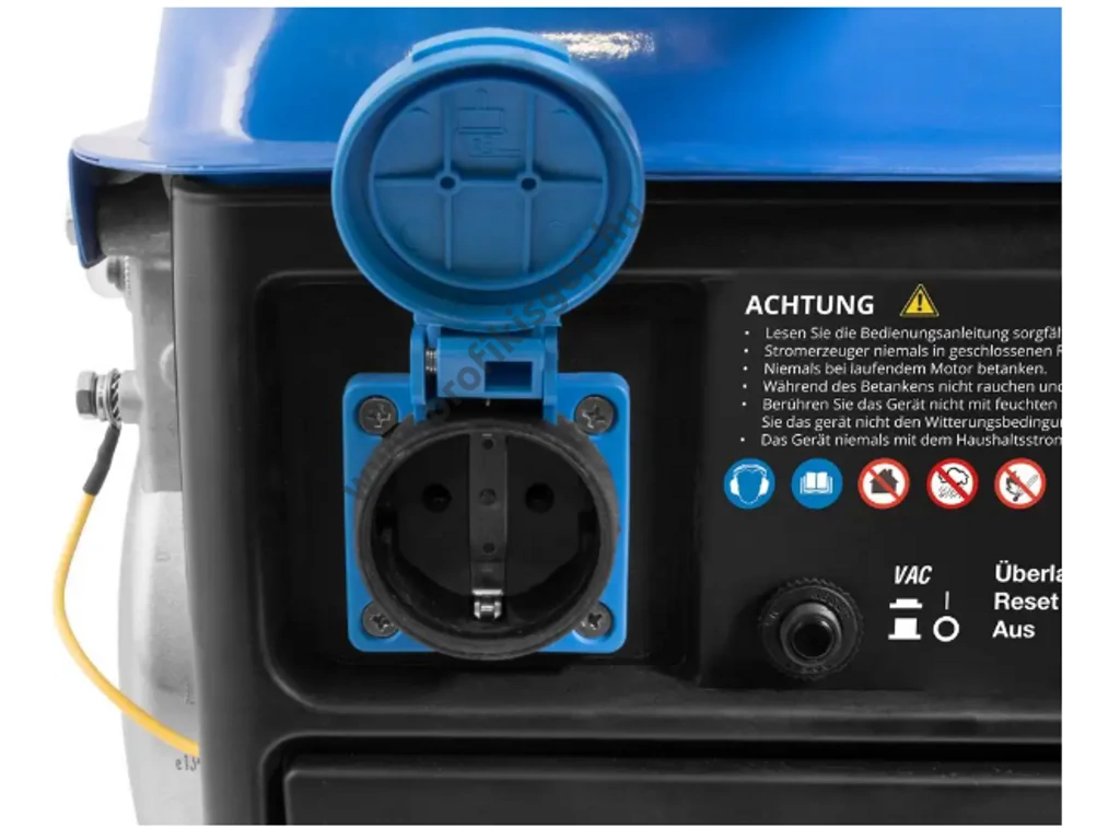 Güde GSE 951 Egyfázisú áramfejlesztő, 230V, Max: 720W, Motor: 2 ütemű, 63cm3,