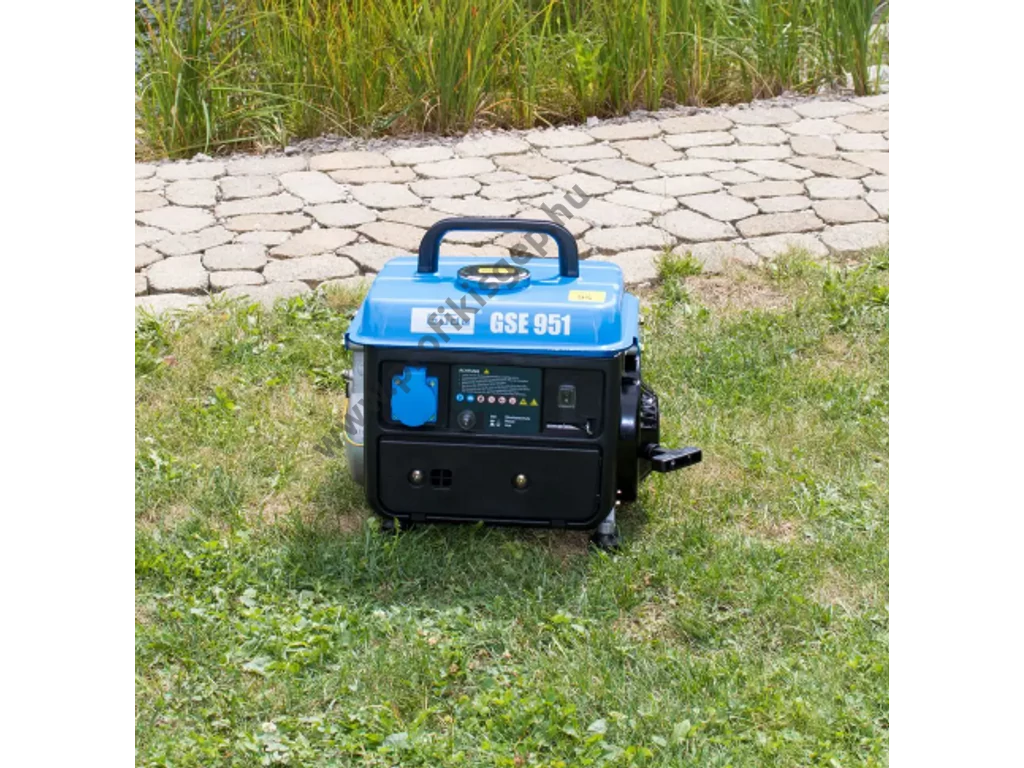 Güde GSE 951 Egyfázisú áramfejlesztő, 230V, Max: 720W, Motor: 2 ütemű, 63cm3,