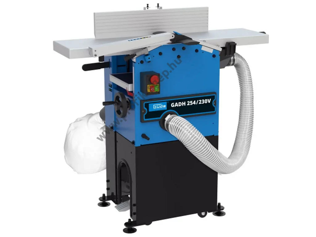Güde GADH 254/230V Egyengető és vastagoló Kombinált gyalu 230V 1800W, max: 254mm, beépített elszívóval