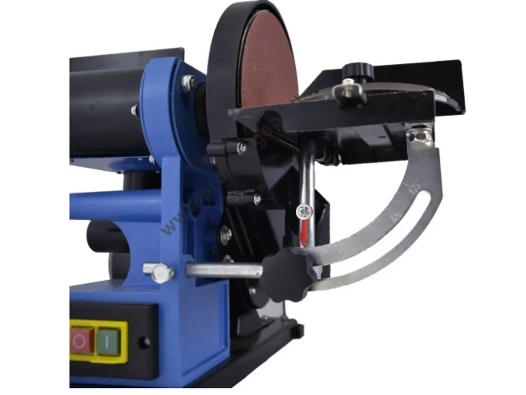 Güde GBTS 400 Asztali csiszoló, 250W, szalagcsiszoló 914mmx100mm, homlokcsiszoló 150mm, Fordulatszám: 1450