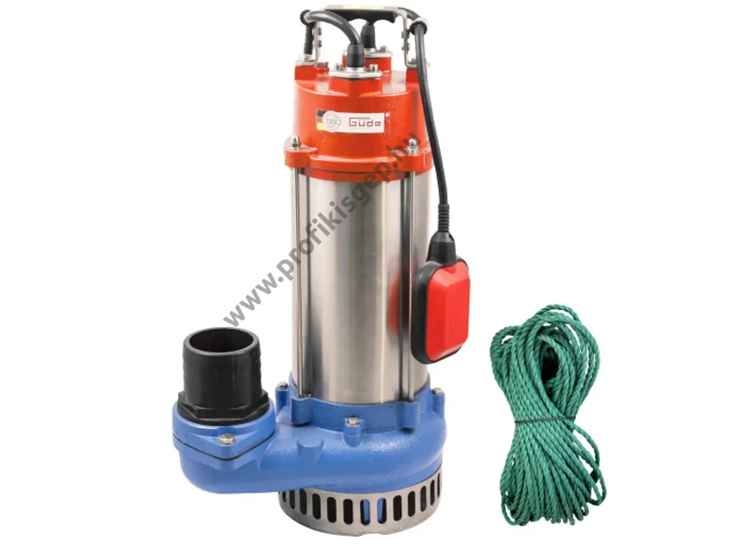 Güde PRO 2200 A elektromos merűlő szivattyú, búvárszivattyú, 2200W, 42000l, szennyezettvíz,
