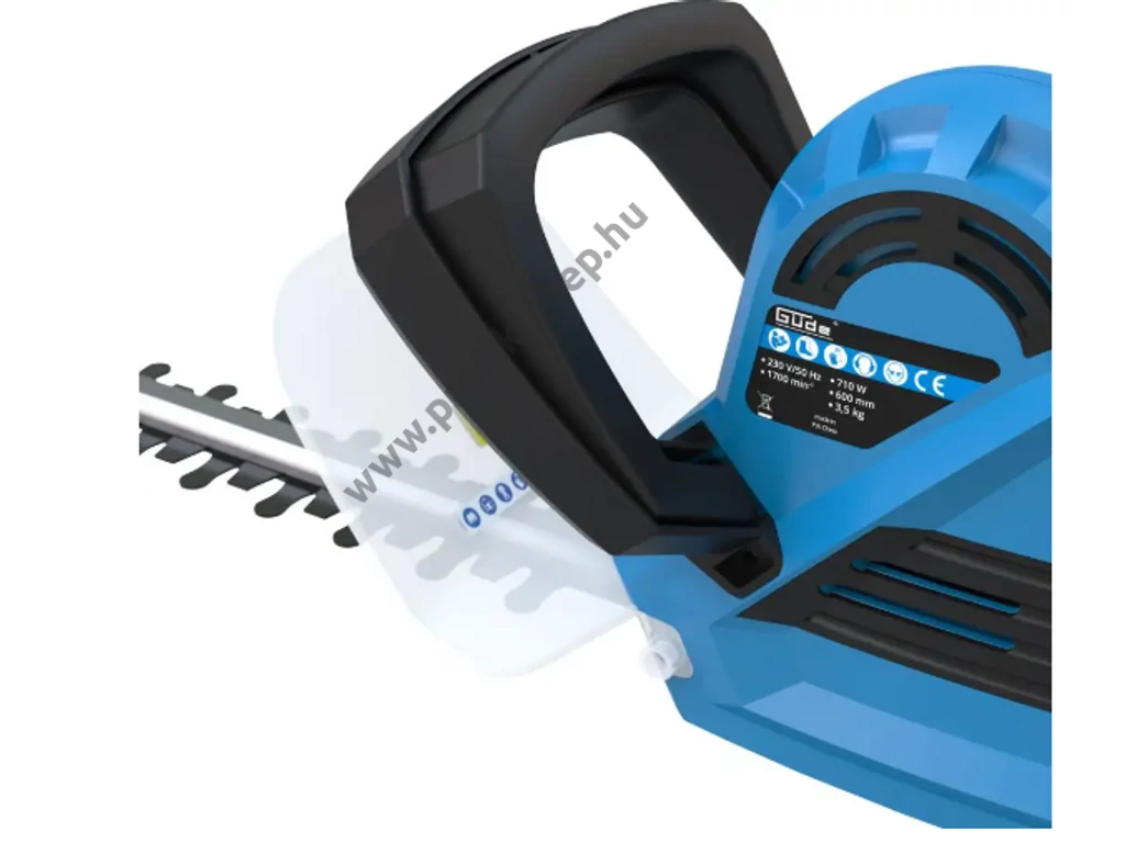 Güde GHS 690 L elektromos sövényvágó, 710W, 69cm, max: 24mm ágátmérő