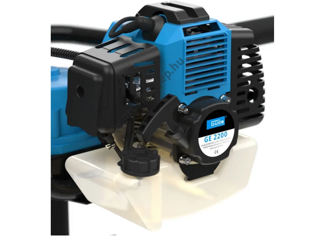 Güde GE 2200 benzinmotoros földfúró, gödörfúró, 52,0cm3, 3.0Le, 100mm, 150mm, 200mm fúrószárral