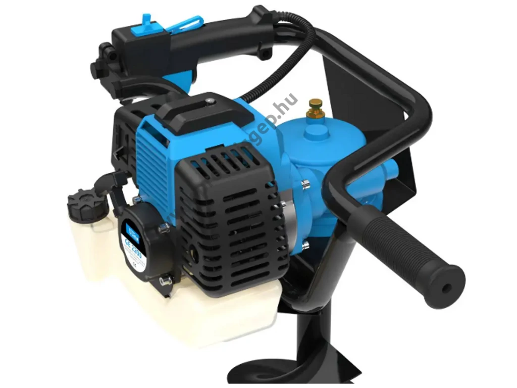 Güde GE 2200 benzinmotoros földfúró, gödörfúró, 52,0cm3, 3.0Le, 100mm, 150mm, 200mm fúrószárral