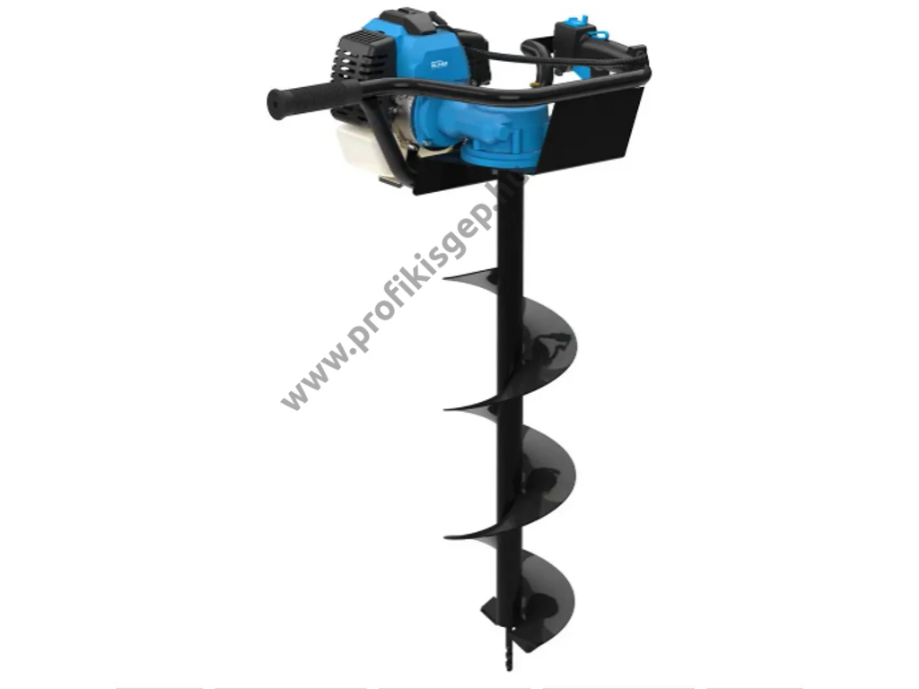 Güde GE 2200 benzinmotoros földfúró, gödörfúró, 52,0cm3, 3.0Le, 100mm, 150mm, 200mm fúrószárral