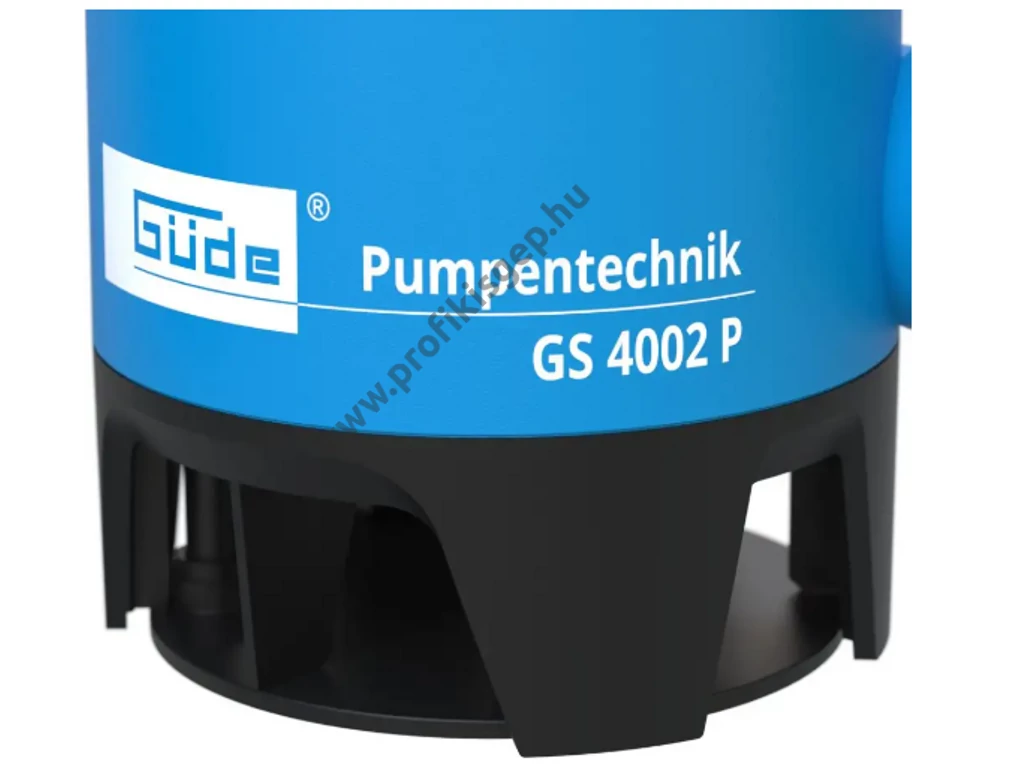 Güde GS 4002 P elektromos merűlő szivattyú, búvárszivattyú, 400W, 7500l, szennyezettvíz,