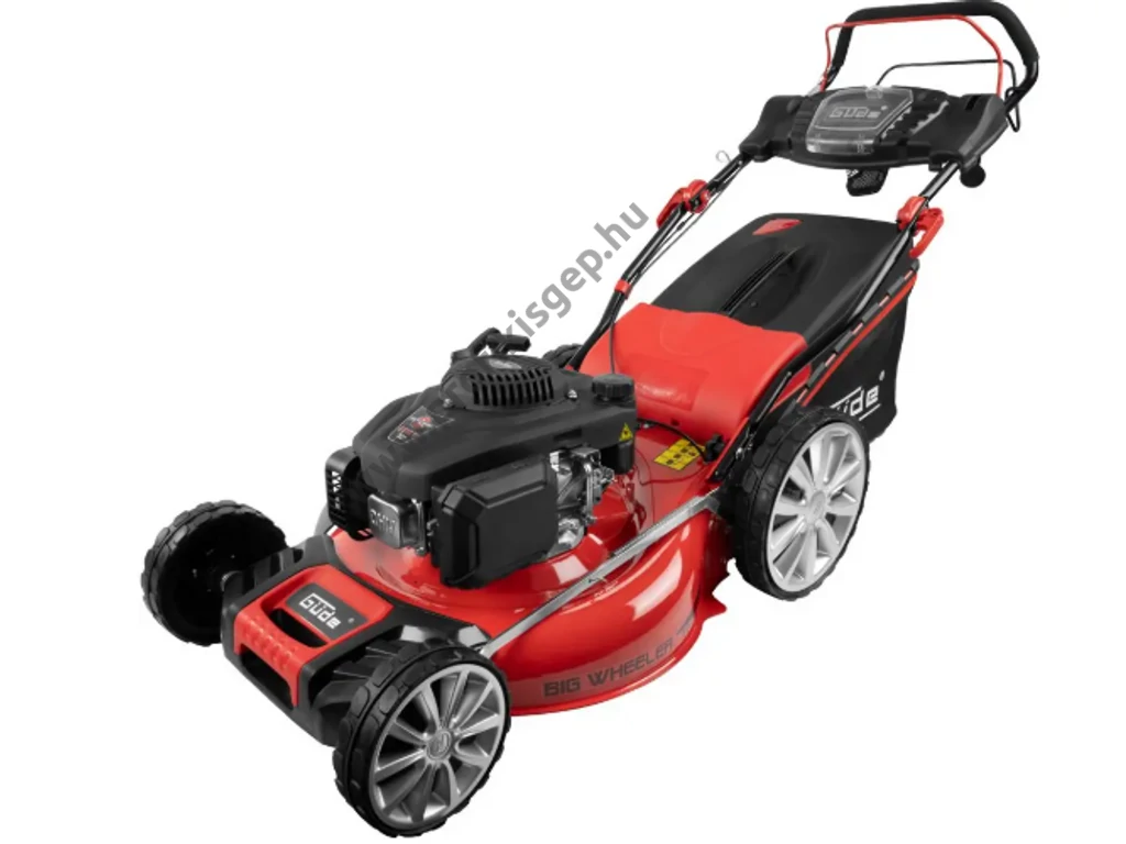 Güde 554.3 R Benzinmotoros önjáró fűgyűjtős fűnyíró, 55cm, OHV 196cm3, Mulcsbetét, oldalsó kidobás