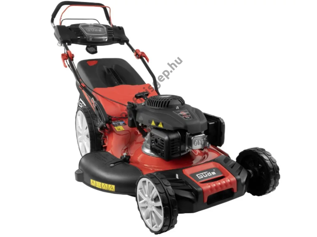 Güde 554.3 R Benzinmotoros önjáró fűgyűjtős fűnyíró, 55cm, OHV 196cm3, Mulcsbetét, oldalsó kidobás