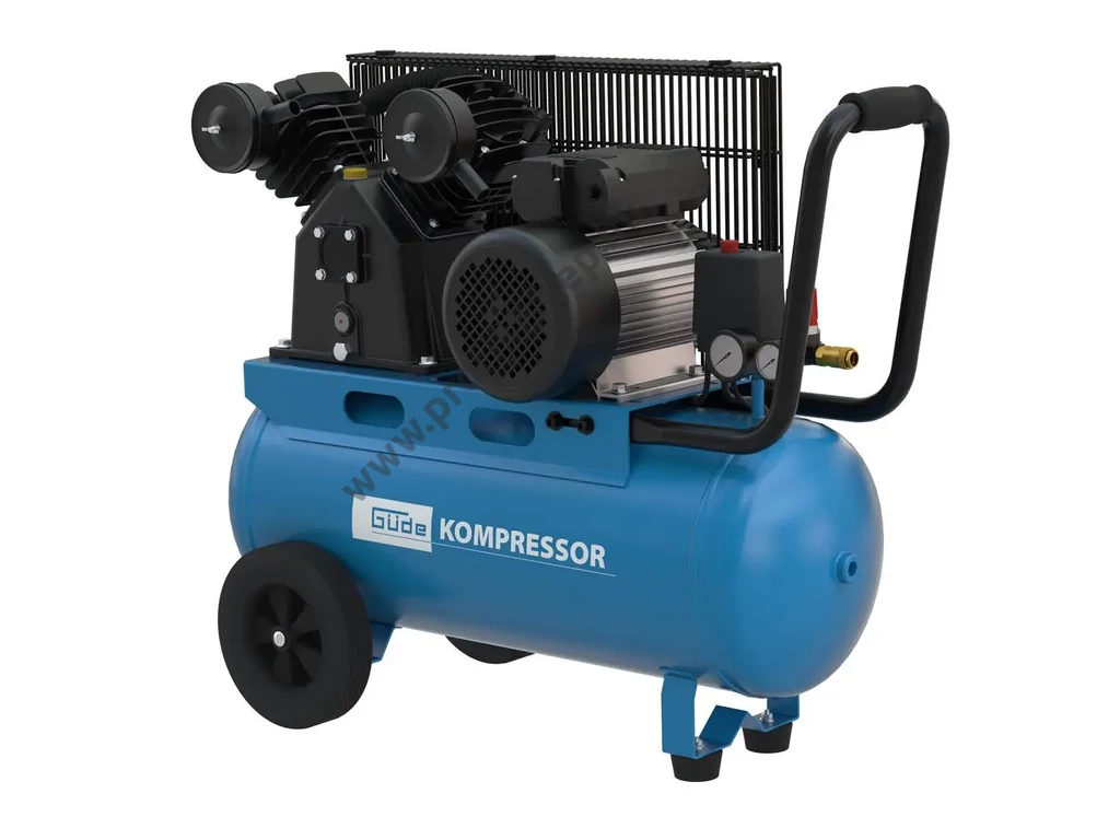 Güde 415/10/50 olajkenésű kompresszor, 2 henger 435l/perc 10bar tartály 50L, 230V 2200W
