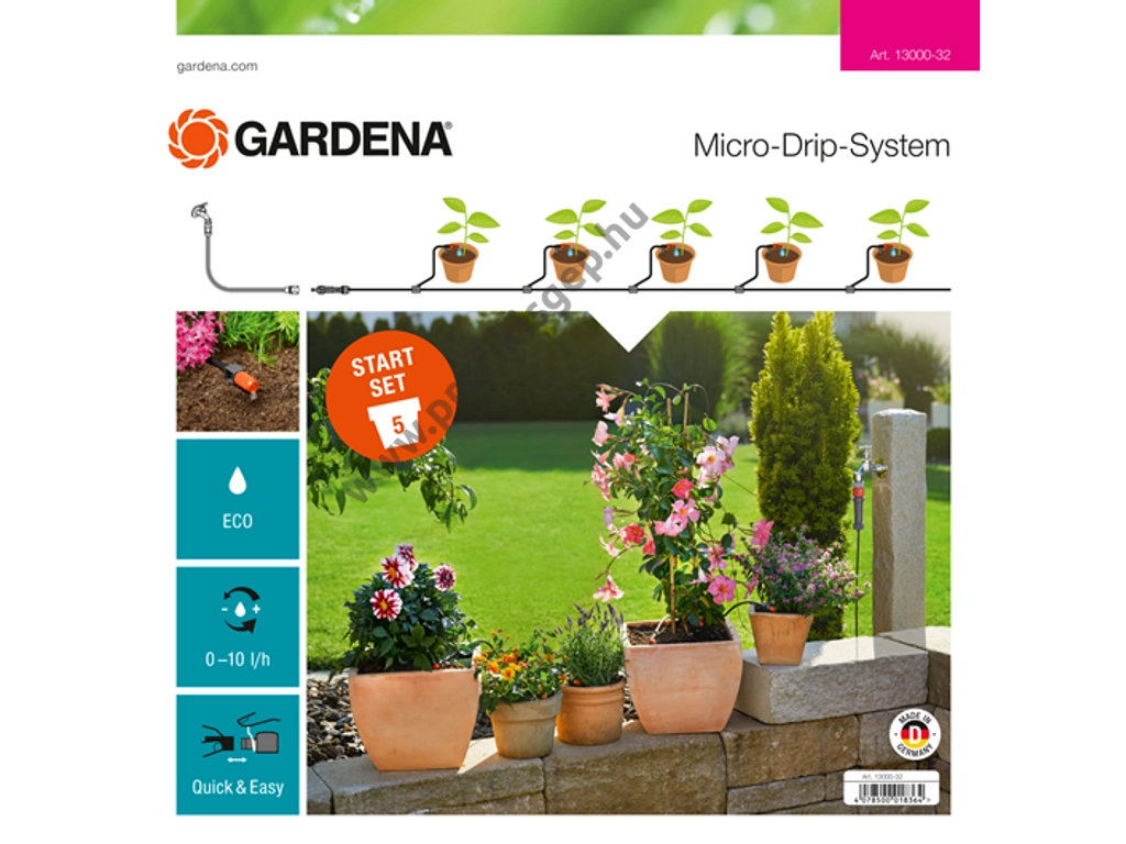 Gardena MD  indulókészlet cserepes növényekhez S méret - 13000-20