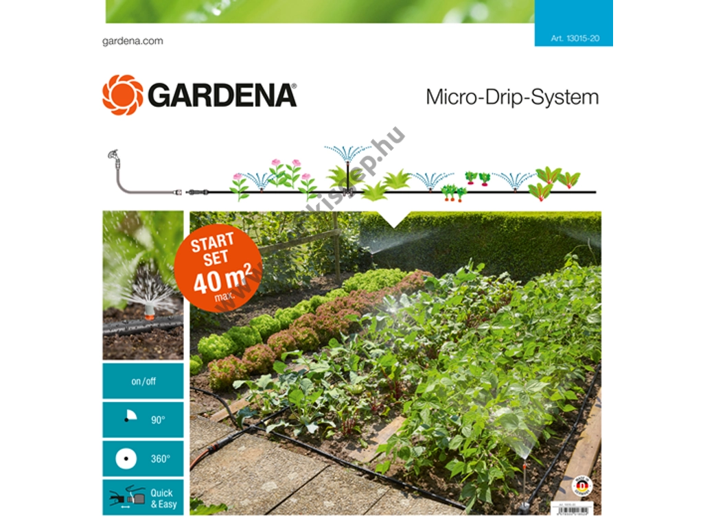 Gardena MD  indulókészlet virág- és növényágyásokhoz - 13015-20