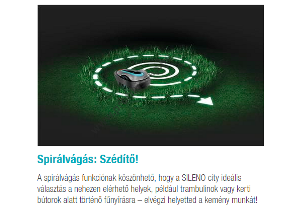 Gardena  SILENO life 750 robotfűnyíró, 18V, 2 Ah, 750m2, 200 méter telepítő huzal  -15101-32