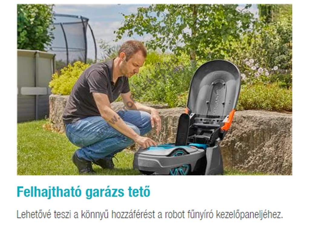 Gardena  Robotfűnyíró ház SILENO city / SILENO life robotfűnyíróhoz -15020-20