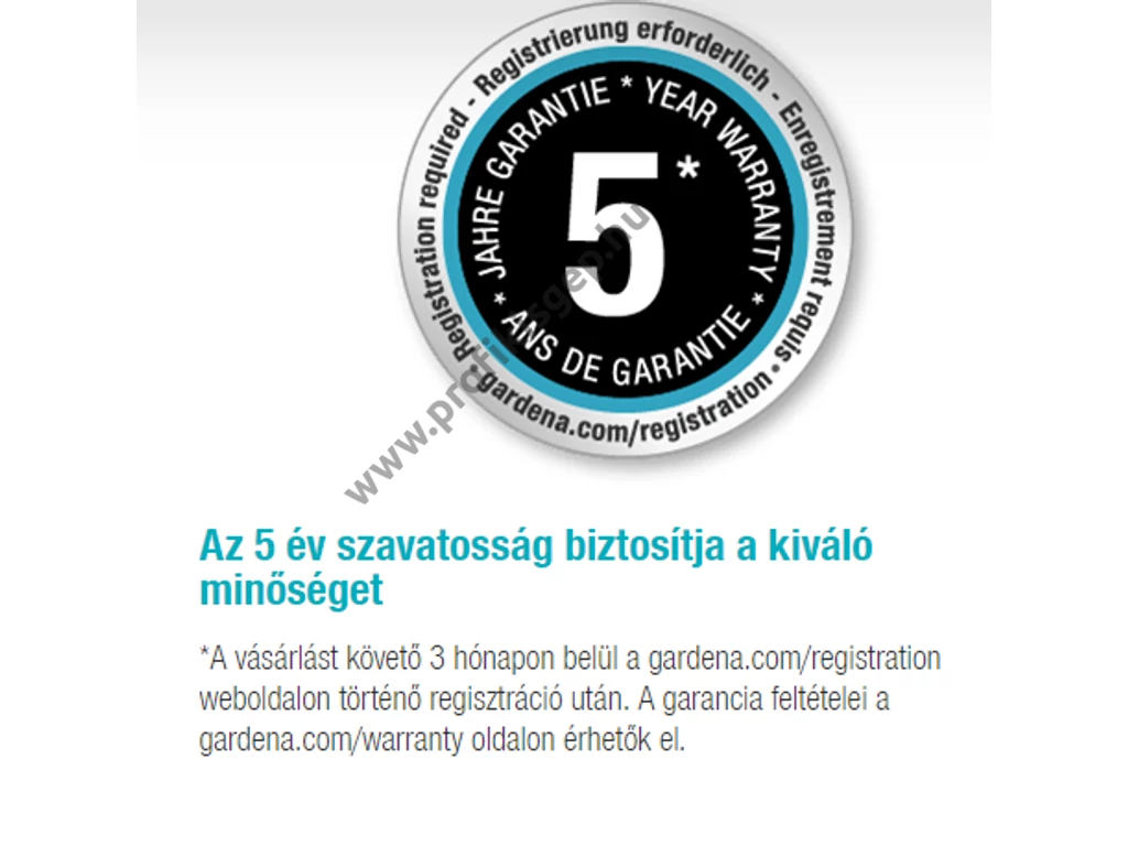 Gardena EcoLine Locsolópisztoly