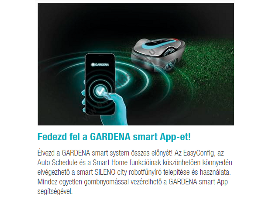 Gardena smart SILENO city 250 készlet